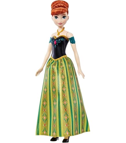 Boneca Frozen 2 Anna 55cm Disney Original Baby Brink 1741,Multicor